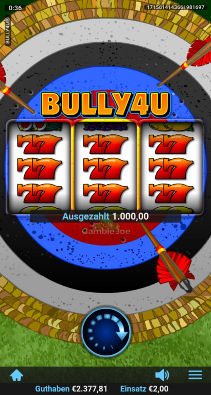 bully4u: vollbild 77 - Gewinn: 500x