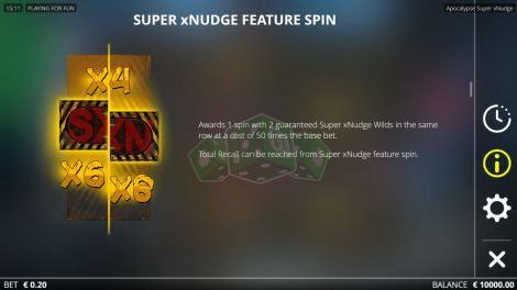 Super xNudge Feature Spin