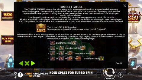 Tumble Feature