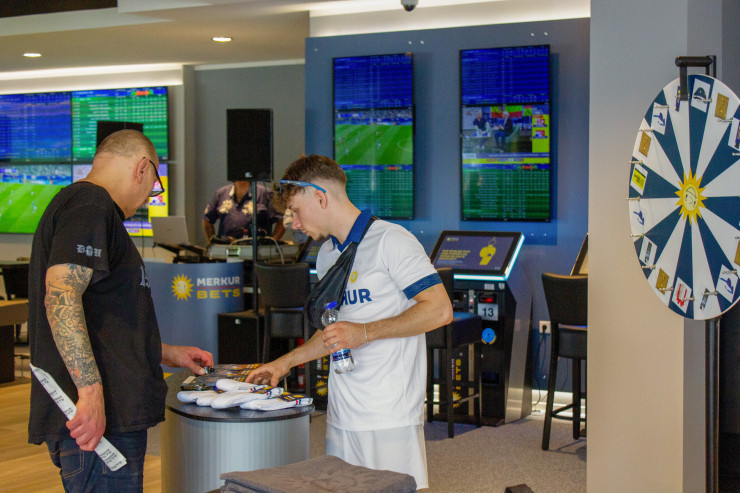 First Merkur Bets betting shop opened