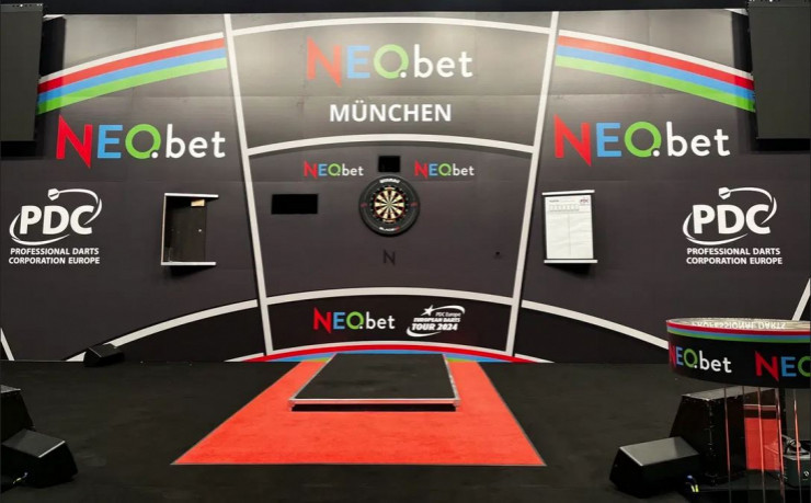 NEO.bet new sponsor of the PDC European Darts Tour